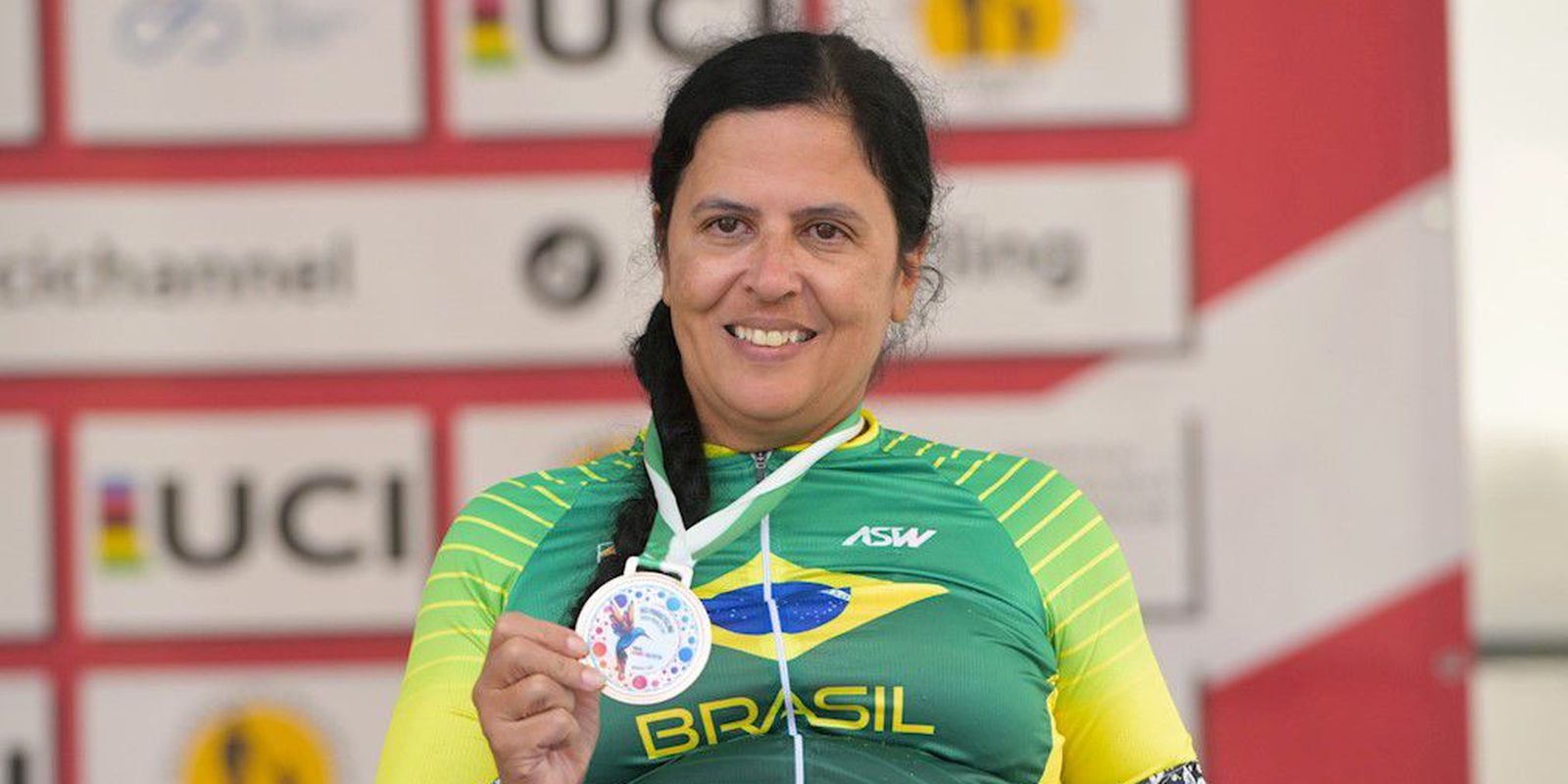 Ciclismo Paral Mpico Gilmara Do Ros Rio Bronze Em Copa Do Mundo