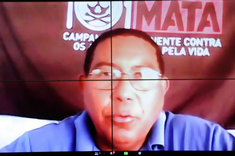 Audiência Pública – Diálogo com comunidades originárias e tradicionais sobre os impactos dos incêndios florestais. Representante da Coordenação Nacional de Articulação das Comunidades Negras Rurais Quilombolas - CONAQ, João Moisés Bispo