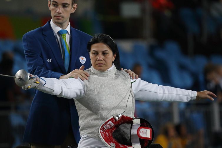 Mônica Santos - Jogos Paralimpicos Rio 2016 - Esgrima Feminino - Florete - Categoria A 