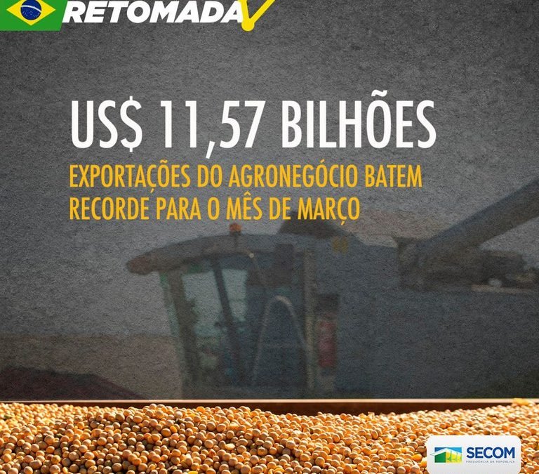 Exportações Do Agro Em Março Batem Recorde De Us 1157 Bilhões 4027