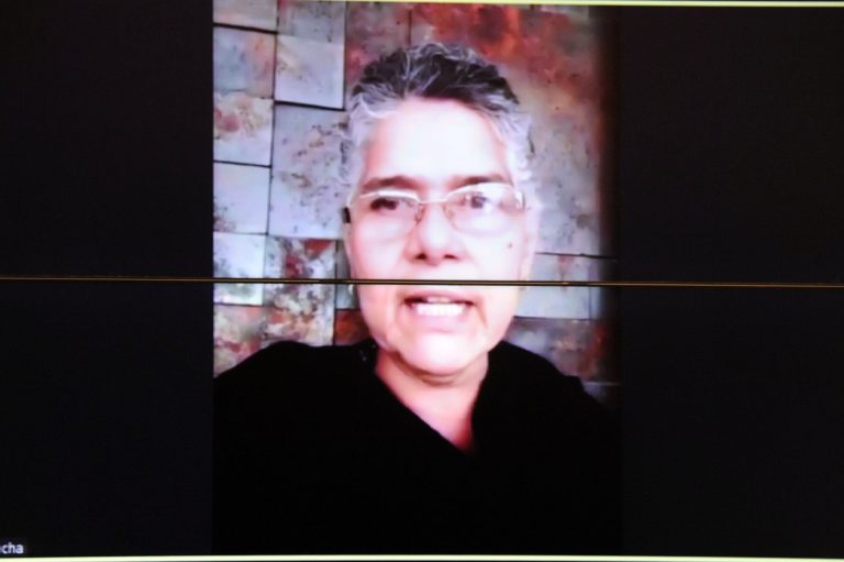Reunião de oitiva. Advogada, Janira Rocha