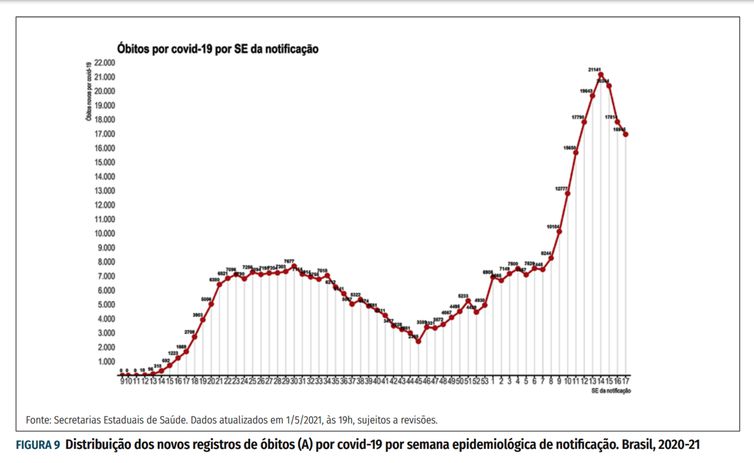 Gráfico boletim epidemiológico
