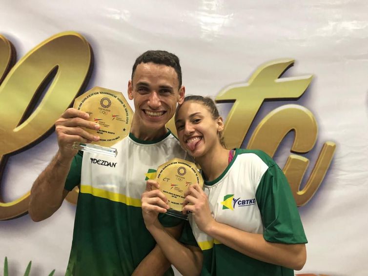 Milena Titoneli e Ícaro Miguel garantem presença em Tóquio 2020