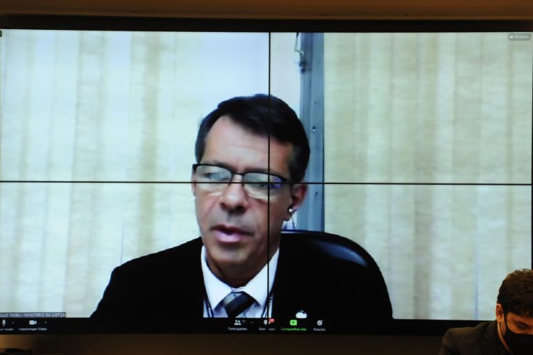 Audiência Pública - Debater o PL 4815/2019 (Órgãos responsáveis pela segurança pública). Coordenador-Geral de Políticas para os Profissionais de Segurança Pública, Ministério da Justiça e Segurança Pública, Paulo Tadeu Silva Pena