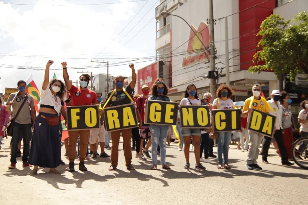 Feira e Alagoninhas Fora Bolsonaro