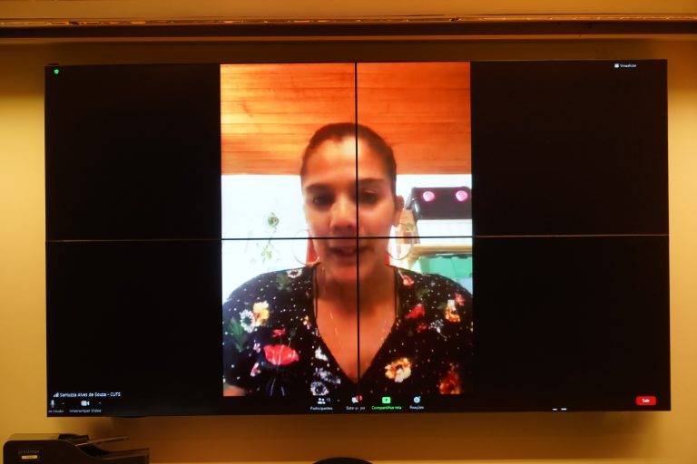 Audiência Pública - Portaria nº 13/2021 da SCTIE do Ministério da Saúde. Vice-Presidente da Central Única de Trabalhadoras Sexuais, Santuzza Alves de Souza