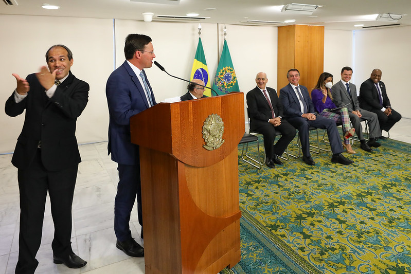 João Roma e Bolsonaro