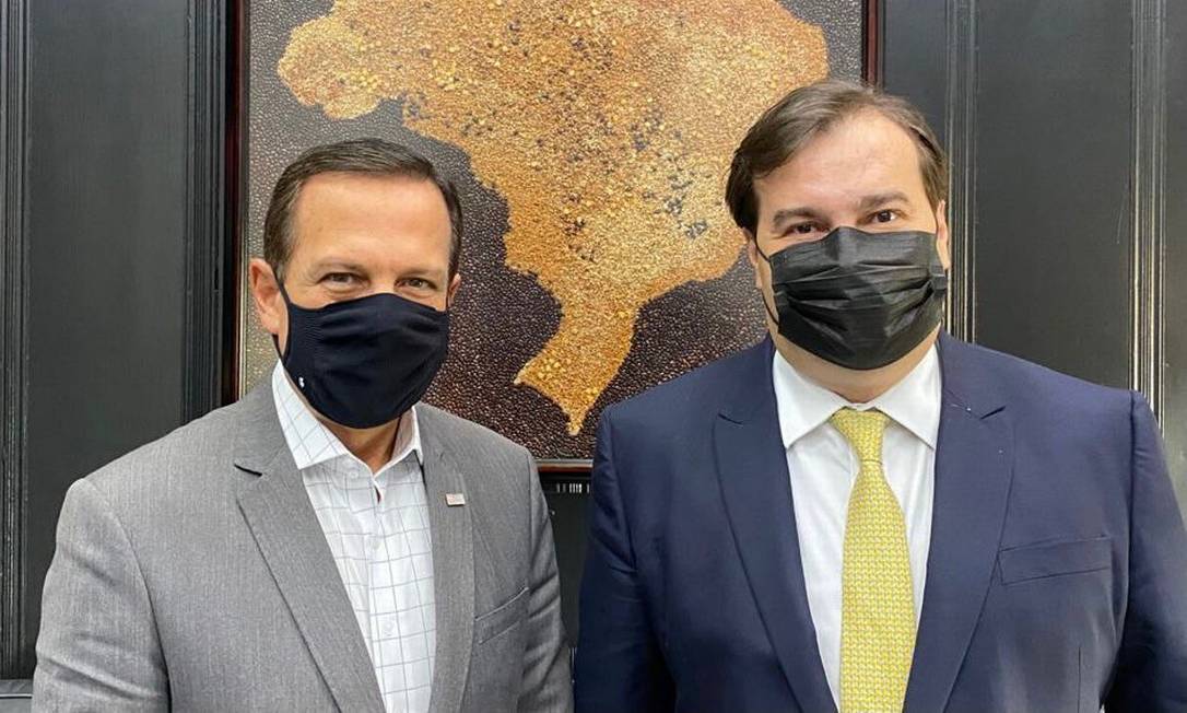 João Doria e Rodrigo Maia