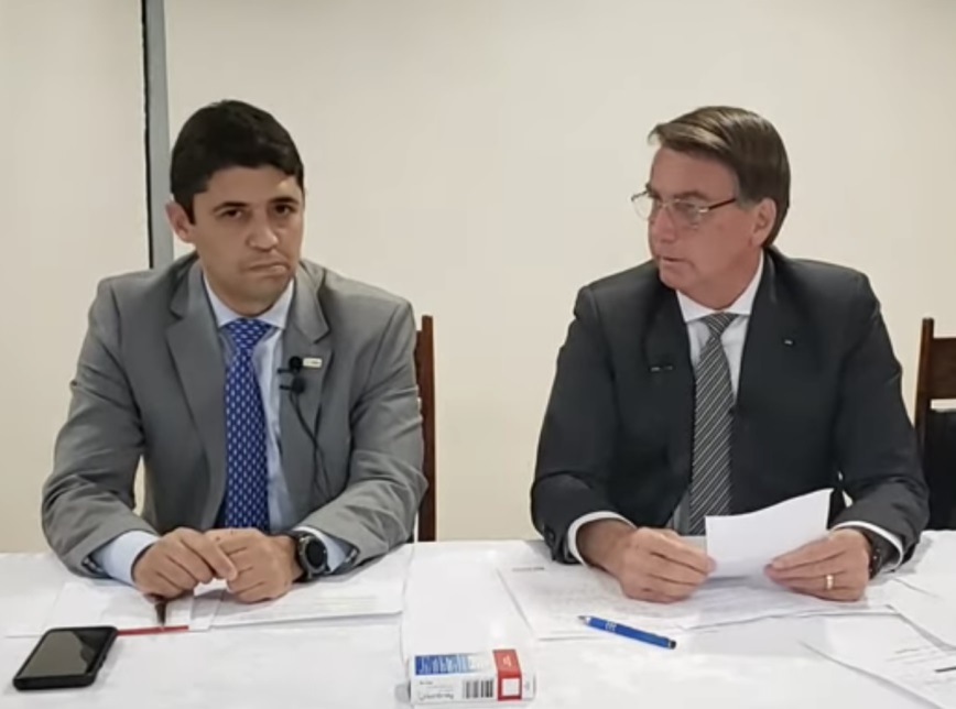Jair Bolsonaro e Wagner Rosário