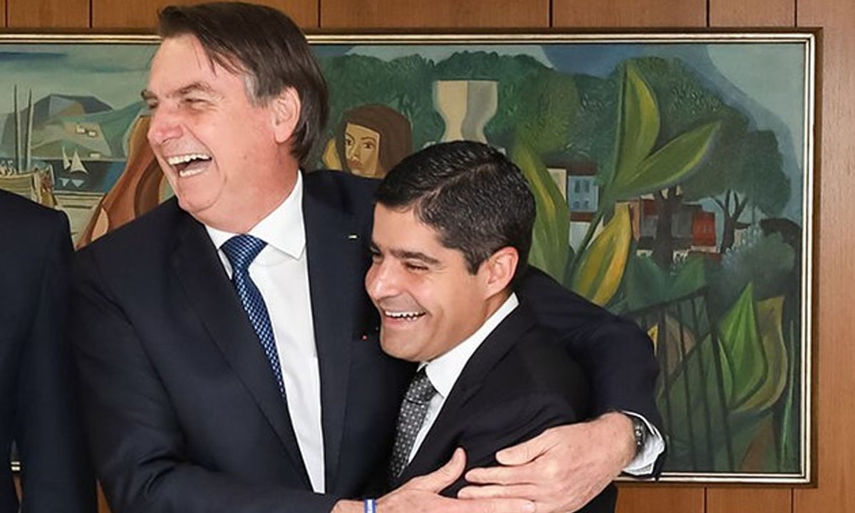 ACM Neto e Jair Bolsonaro
