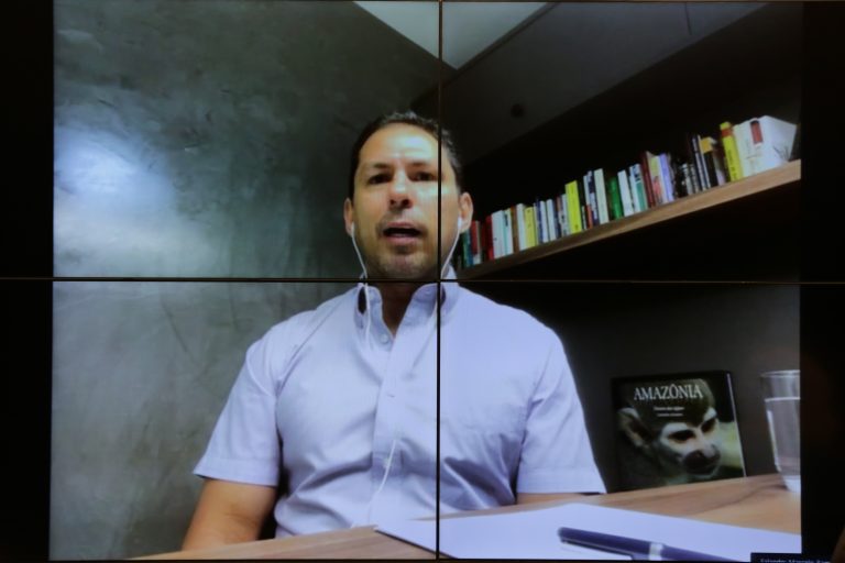 Audiência Pública - PL 528/21 que regulamenta o Mercado Brasileiro de Redução de Emissões. Vice-presidente da Câmara, dep. Marcelo Ramos PL - AM