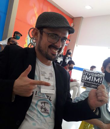 Engenheiro Junior Prado apresenta o AdaptMouse versão 3.0 na Demo Day, última fase dos Corredores Digitais edição 2020/2021