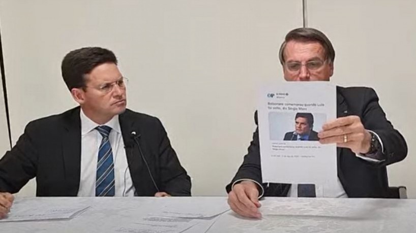 Jair e João Roma Bolsonaro