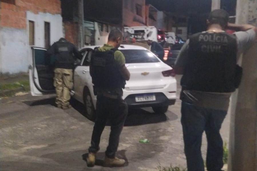 Polícia carro roubado