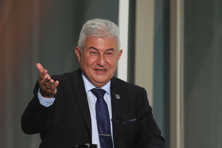 O ministro&nbsp;da Ciência, Tecnologia, Inovações e Comunicações, &nbsp;Marcos Pontes, participa do programa Sem Censura, da TV Brasil.