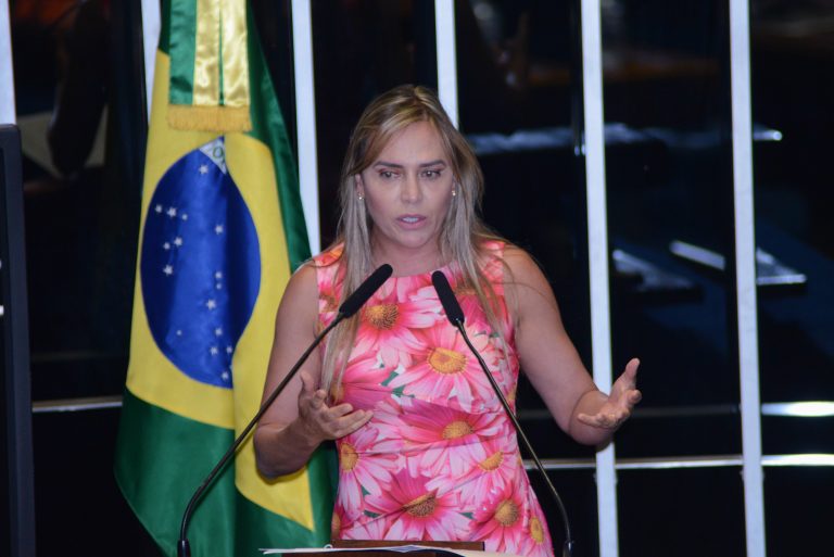 Deputada Celina Leão discursa no Plenário do Senado