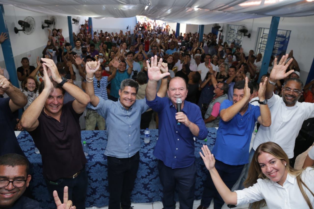 ACM Neto e João Leão