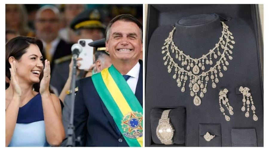 Joias bolsonaro michelle