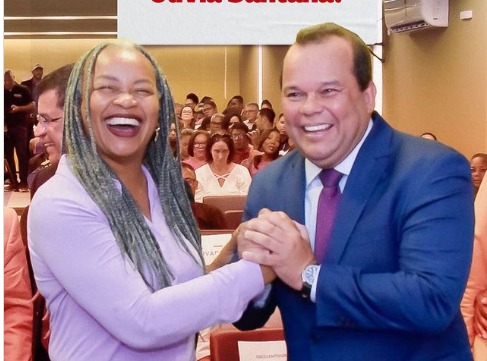 Geraldo Júnior e Olívia Santana