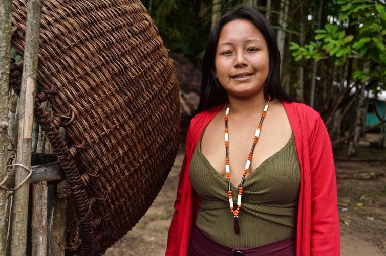 09/08/2023, Fotos da AMIARN (Associação das Mulheres Indígenas do Alto Rio Negro), que estimula o artesanato e a agricultura.
Foto: Vik Birkbeck