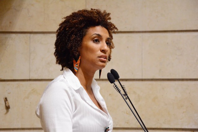 Ex-vereadora Marielle Franco, assassinada em 2018. 