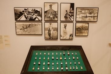 São Paulo SP 15/09/2023 Exposição no Itaú Cultural, “Ensaios para o Museu das Origens” faz um mergulho na proposta de Mario Pedrosa. Foto Paulo Pinto/Agência Brasil