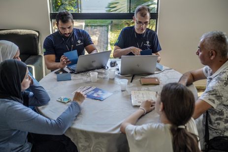 Brasília-DF, 14/11/2023, Repatriados vindos da Faixa de Gaza que chegaram ontem em Brasília, no alojamento da Base Aérea. Foto: Rafa Neddermeyer/Agência Brasil