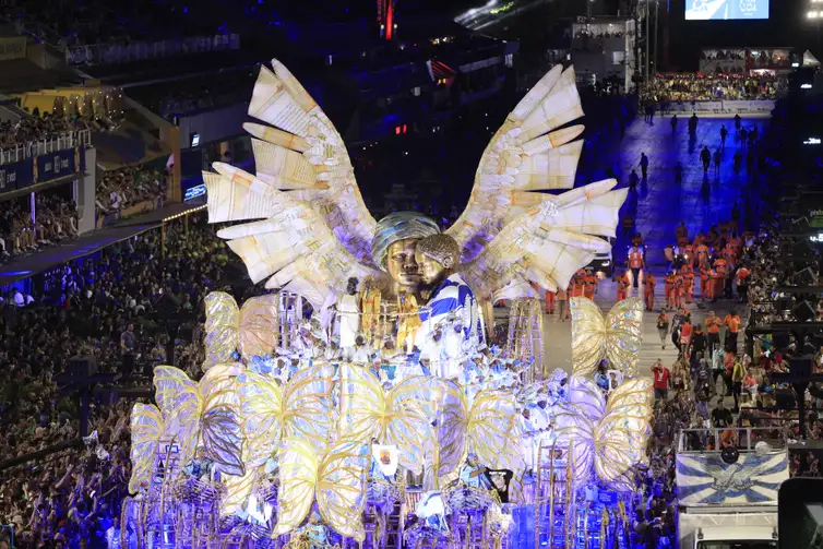 Rio de Janeiro. 13/02/2024. Carnaval 2024 Sambódromo da Marquês de Sapucaí, desfile da Portela.
Foto: Alex Ferro | Riotur