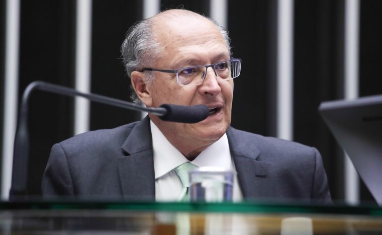 Lançamento da Agenda Legislativa da Indústria 2024 (CNI). Vice-presidente da República, Geraldo Alckmin
