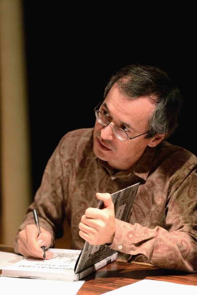 O jornalista e quadrinista, Joe Sacco