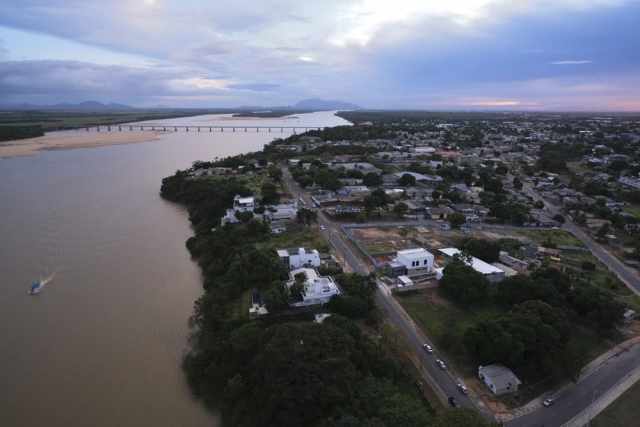 Imagem aérea de Boa Vista, Roraima