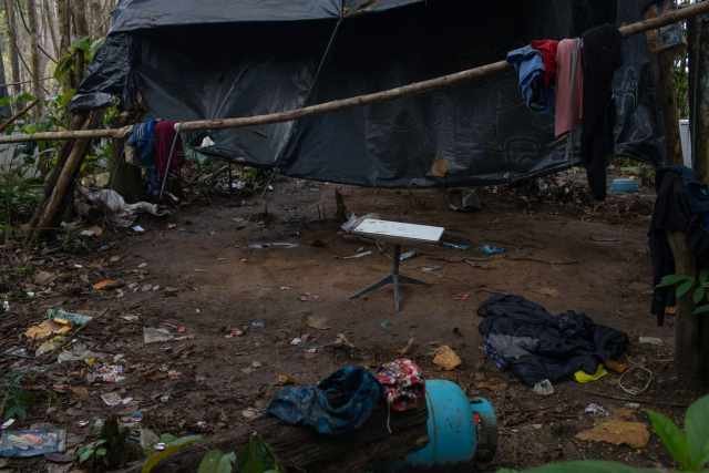Antena Starlink apreendida em território indígena na Amazônia