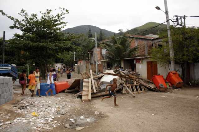 Comunidade da Vila Taboinha em Vargem Grande, zona oeste do Rio de Janeiro