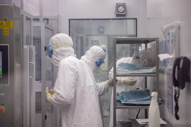 Laboratório de ciência do Instituto Butantan em São Paulo, SP